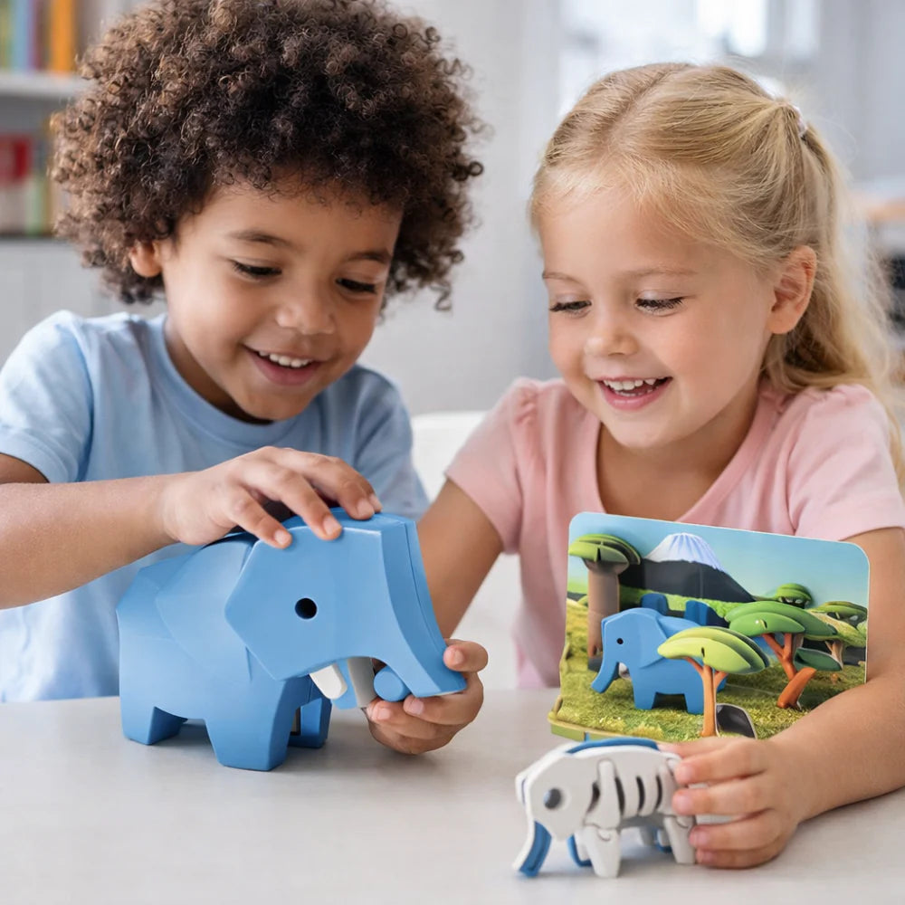 Magnetic Animal Builder Set