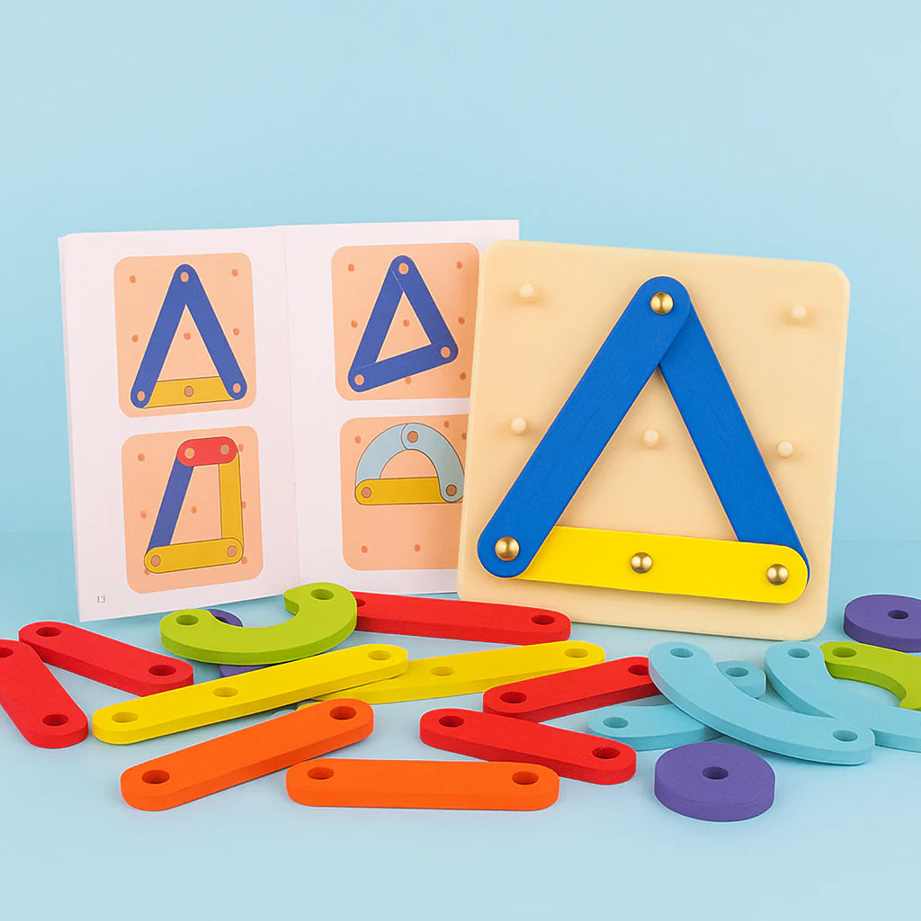 Learn & Play Letters, Numbers & Shapes Board