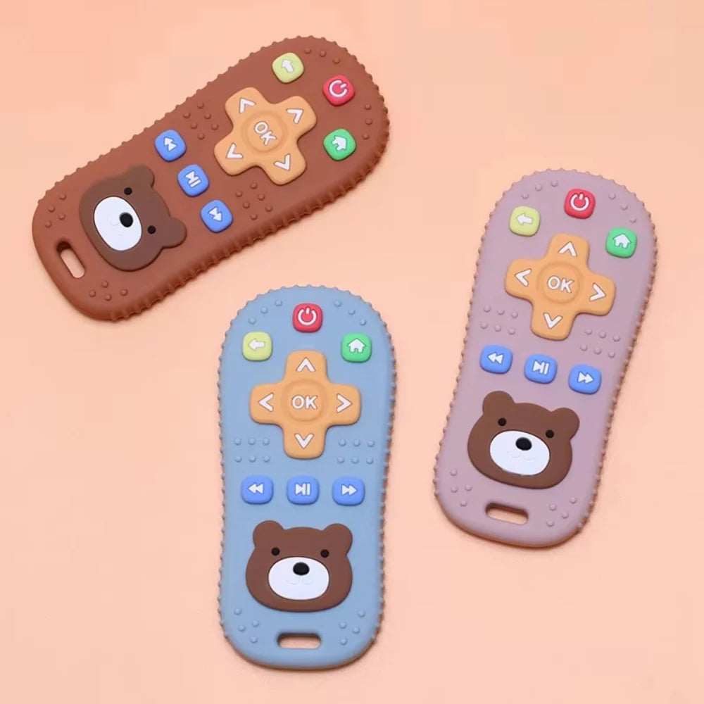 BearRemote Silicone Sensory Teether