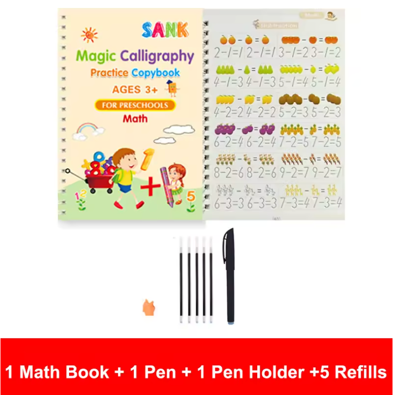 Magic Practice Copybook for Kids