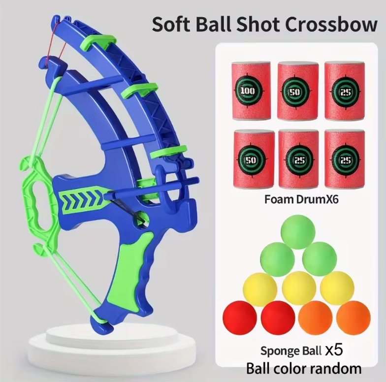 Soft Bullet Bow and Target Practice Set