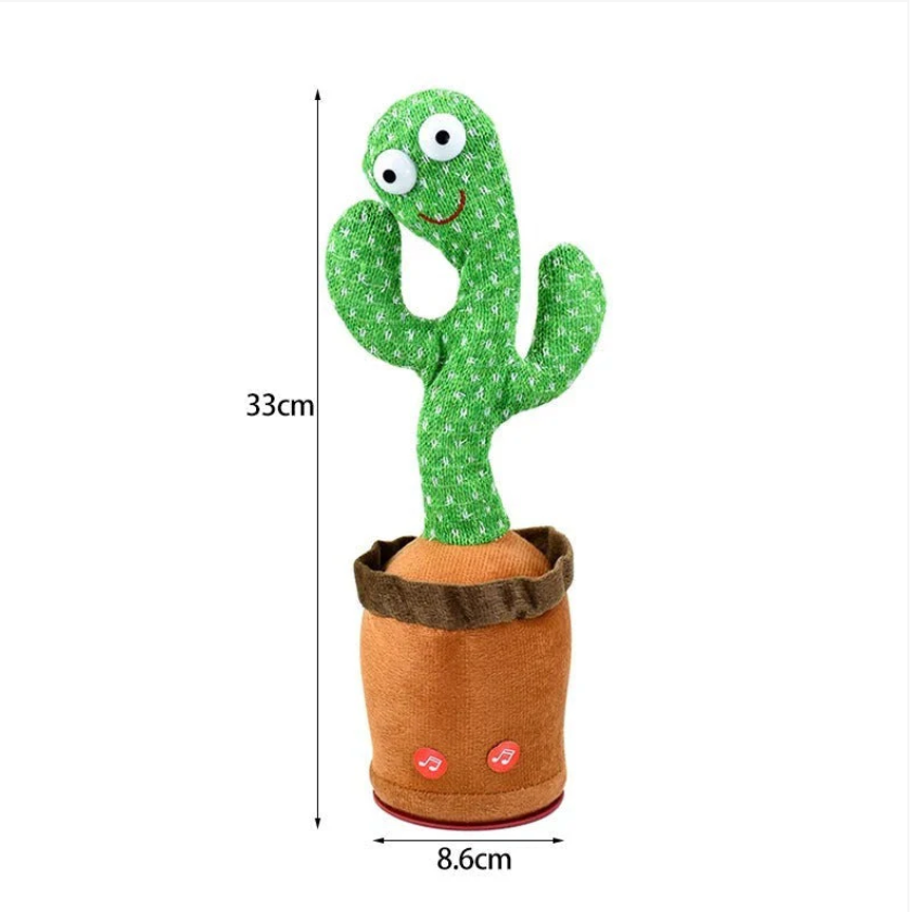 Dancing Talking Cactus Plush