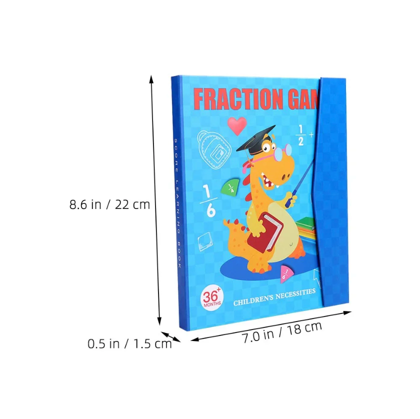 FractionFun – Magnetic Maths Learning Board