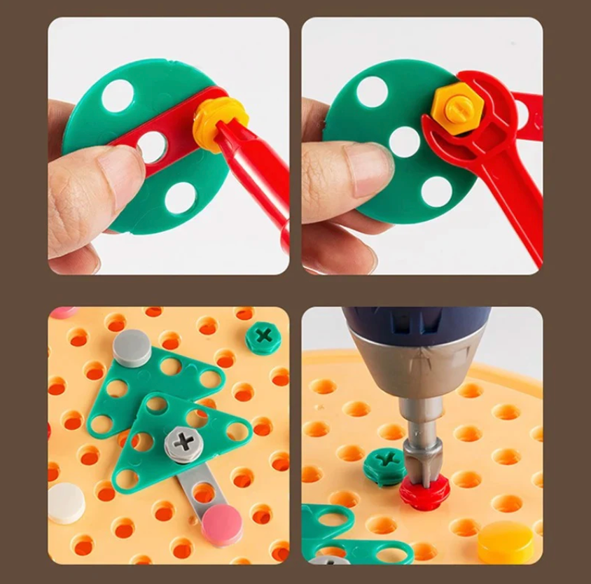 Build & Play – Creative Kids Drill and Construction Toolbox