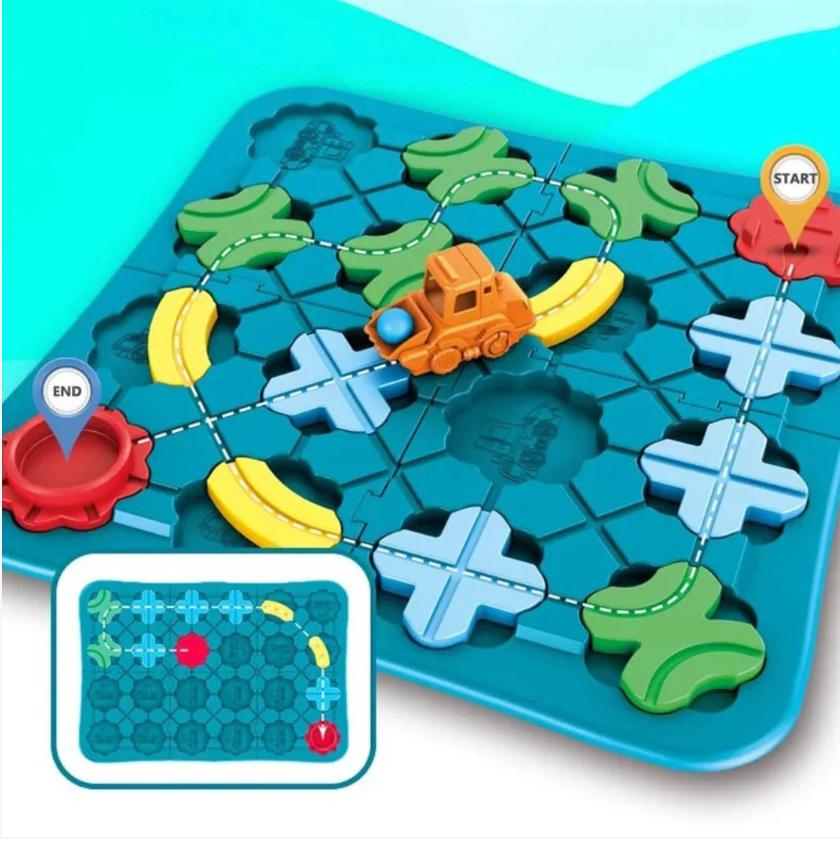 BrainPath Puzzle – Montessori Logic & Strategy Game for Kids