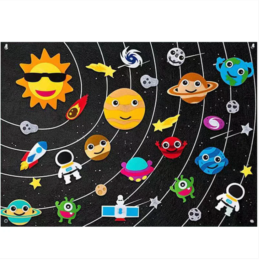 ImagiPlay Felt Board – Interactive Learning & Storytelling Toy for Kids