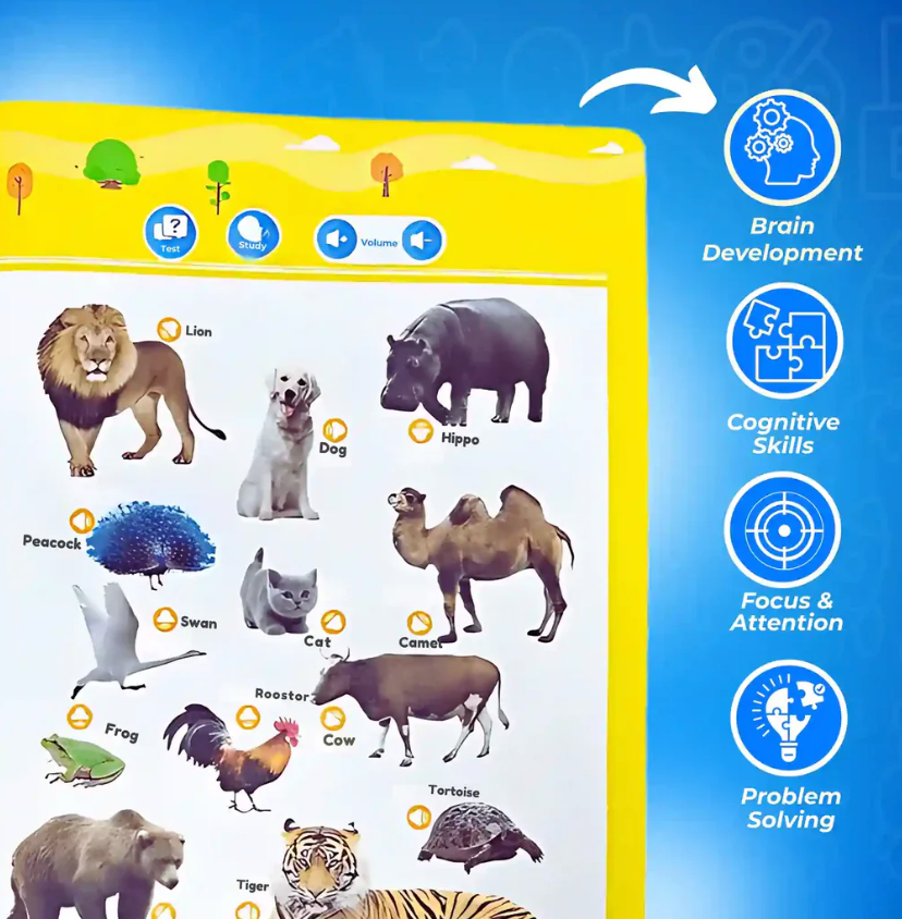 Interactive Talking English Book