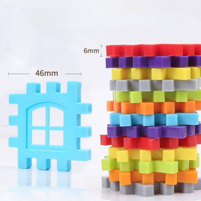 CreativeCity – Montessori Window Building Blocks Set