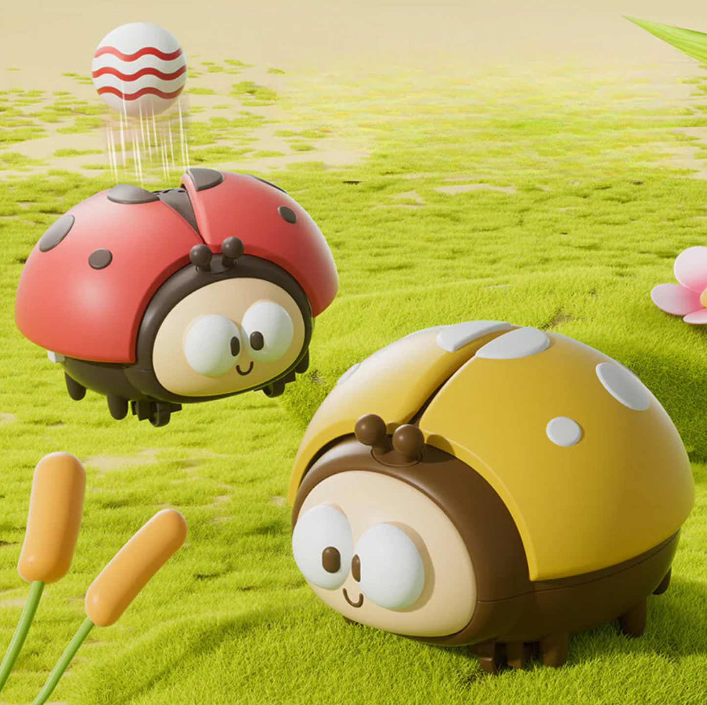 HoverBug Air Ball Toy – Levitating Ladybug Game for Babies