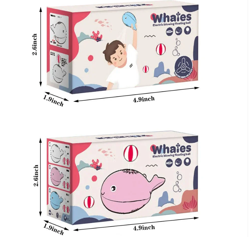 AeroWhale HoverBall Toy – Levitating Whale Family Game for Kids