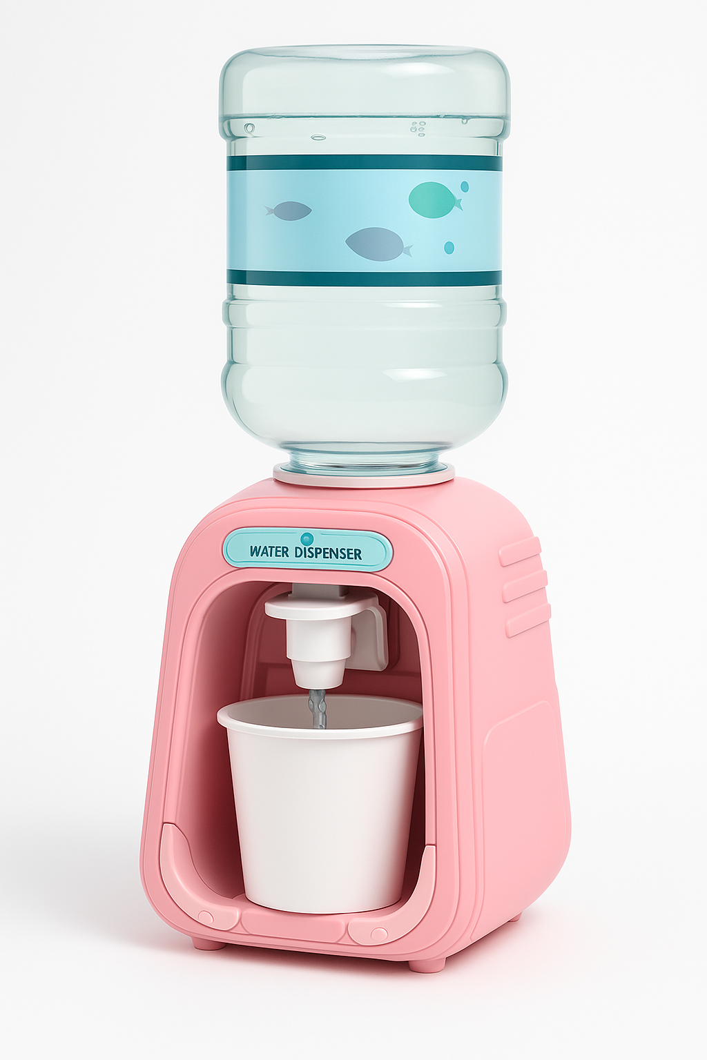 Mini Cartoon Water Dispenser Toy