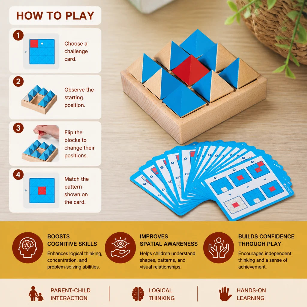 Wooden Pattern Puzzle