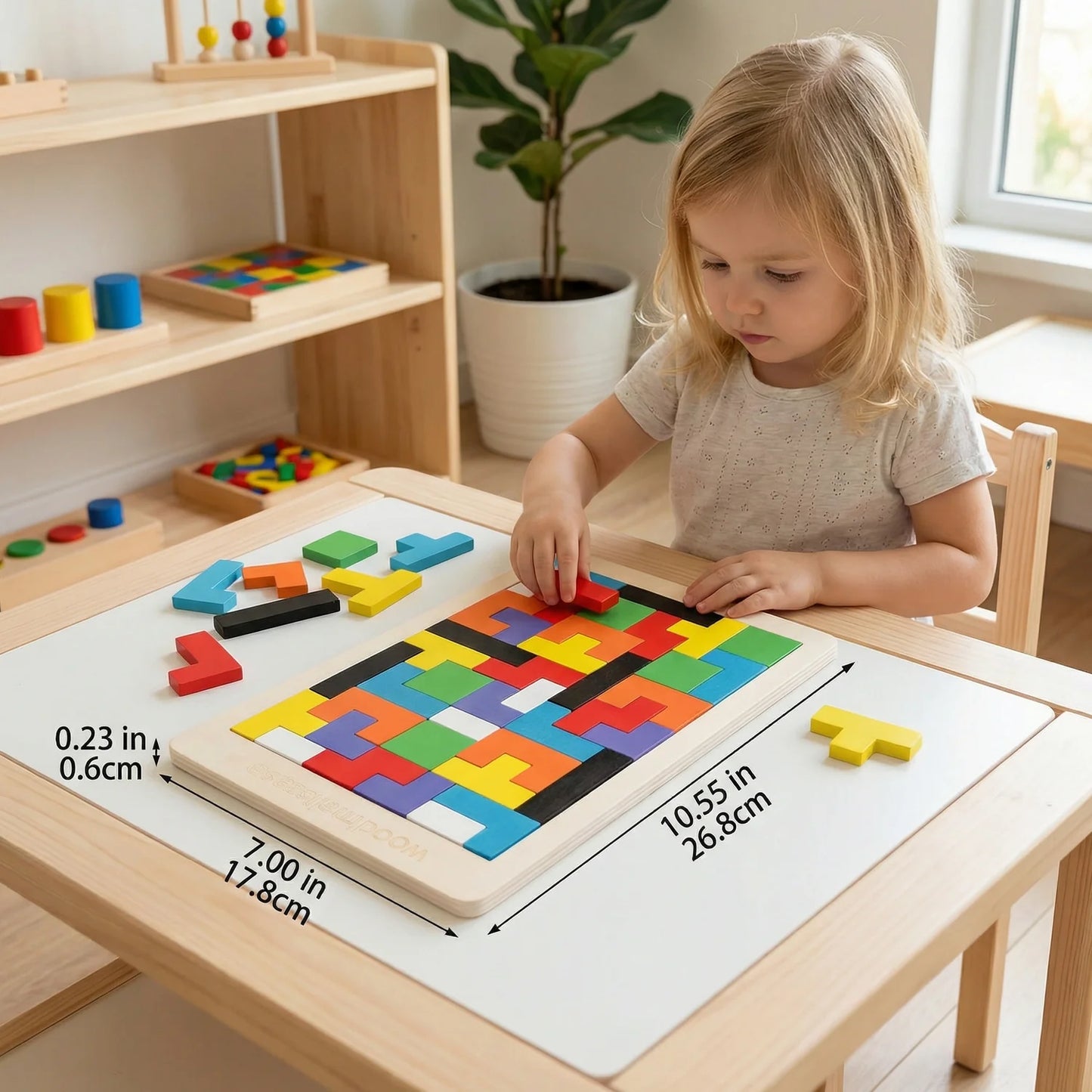 Logic-Shape Tangram-Set