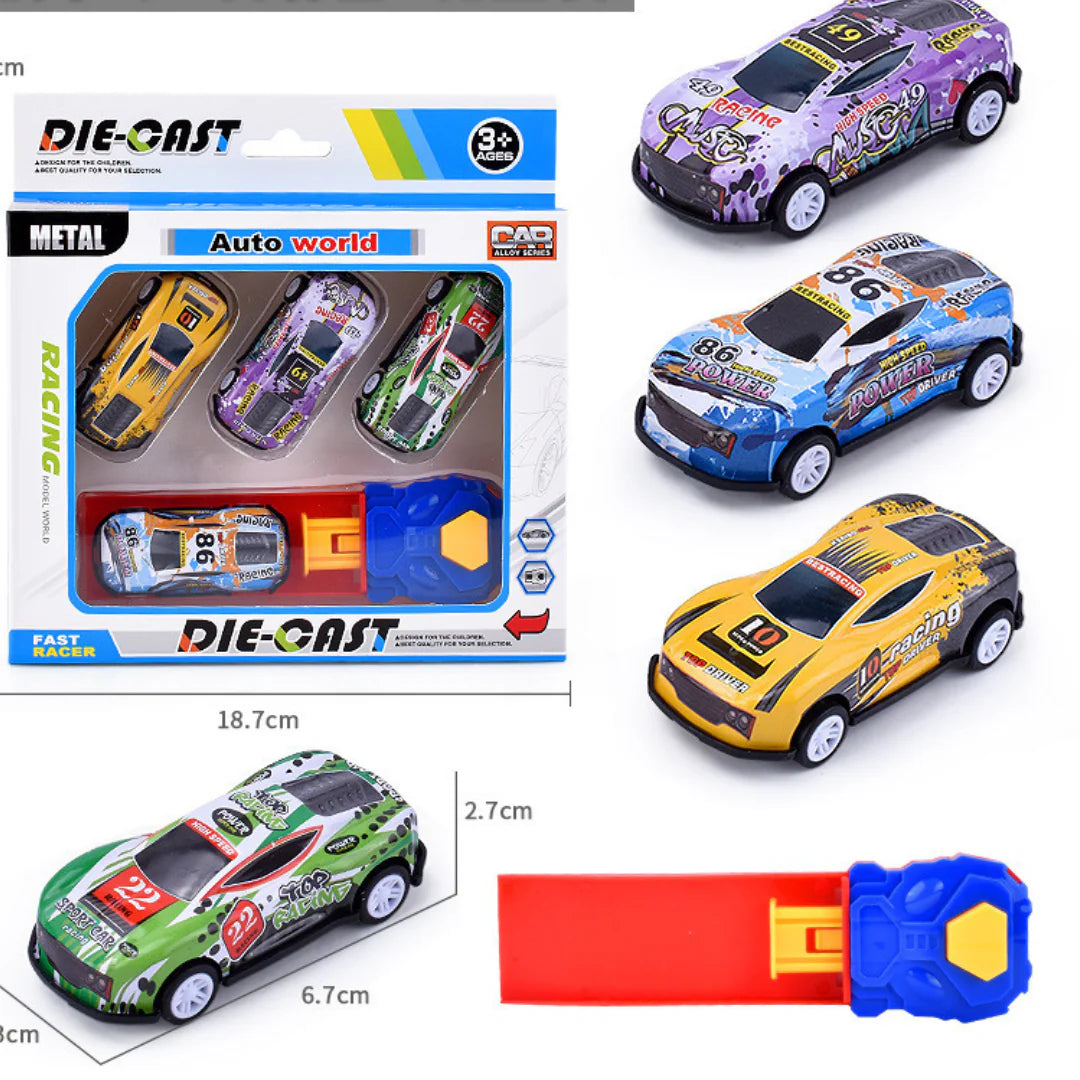 TurboLaunch Car & Catapult Race Set