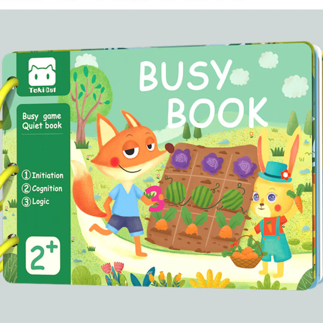MindPlay Montessori Sensory Busy Book