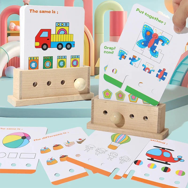 MindBuilder Wooden Logic Unlock Game