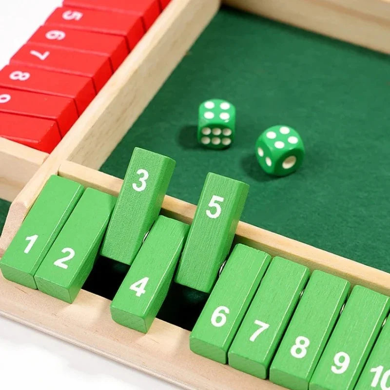 Shut the Box – Family Play Edition (4-Player)