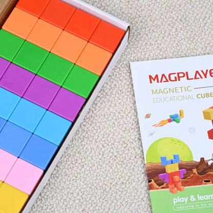 Magnetic Cube Builder Set