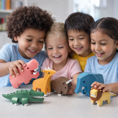 Magnetic Animal Builder Set