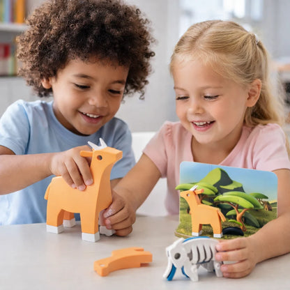 Magnetic Animal Builder Set