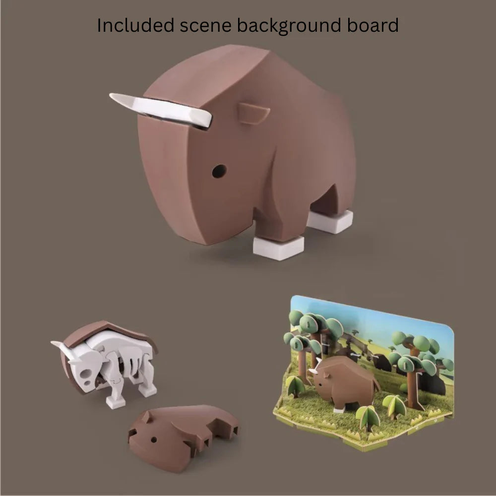 Magnetic Animal Builder Set