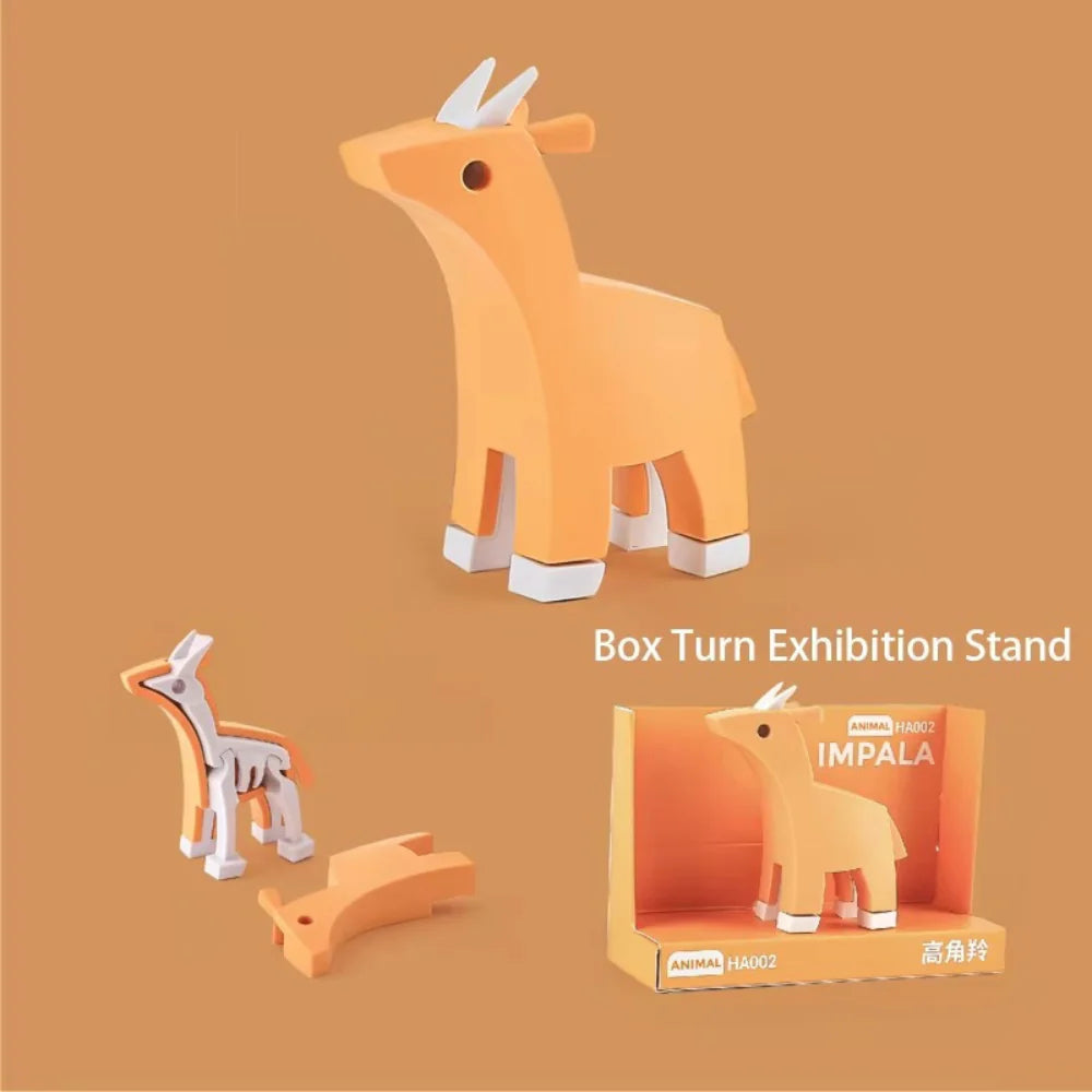 Magnetic Animal Builder Set