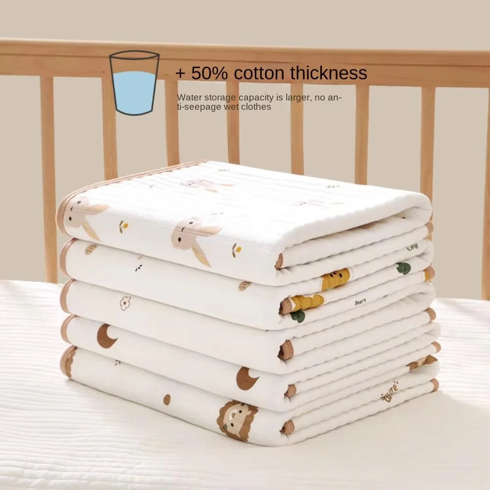 DryCloud Quilted Crib Protector