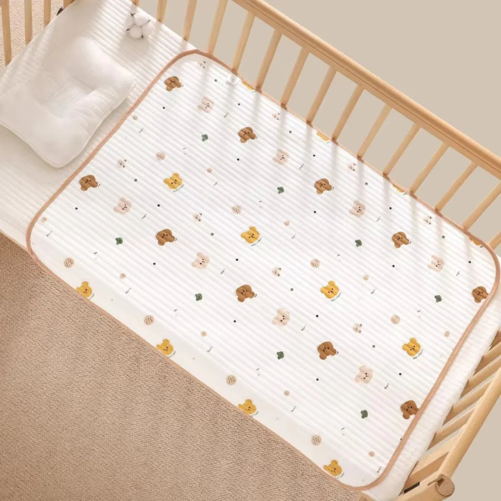 DryCloud Quilted Crib Protector