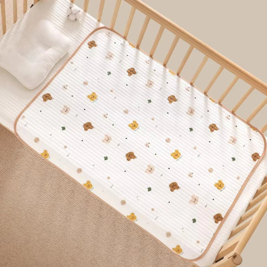 DryCloud Quilted Crib Protector
