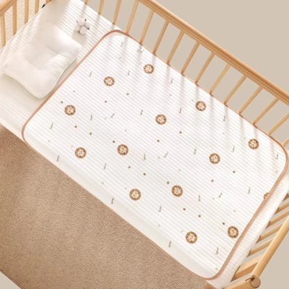 DryCloud Quilted Crib Protector