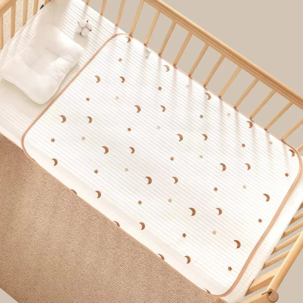 DryCloud Quilted Crib Protector