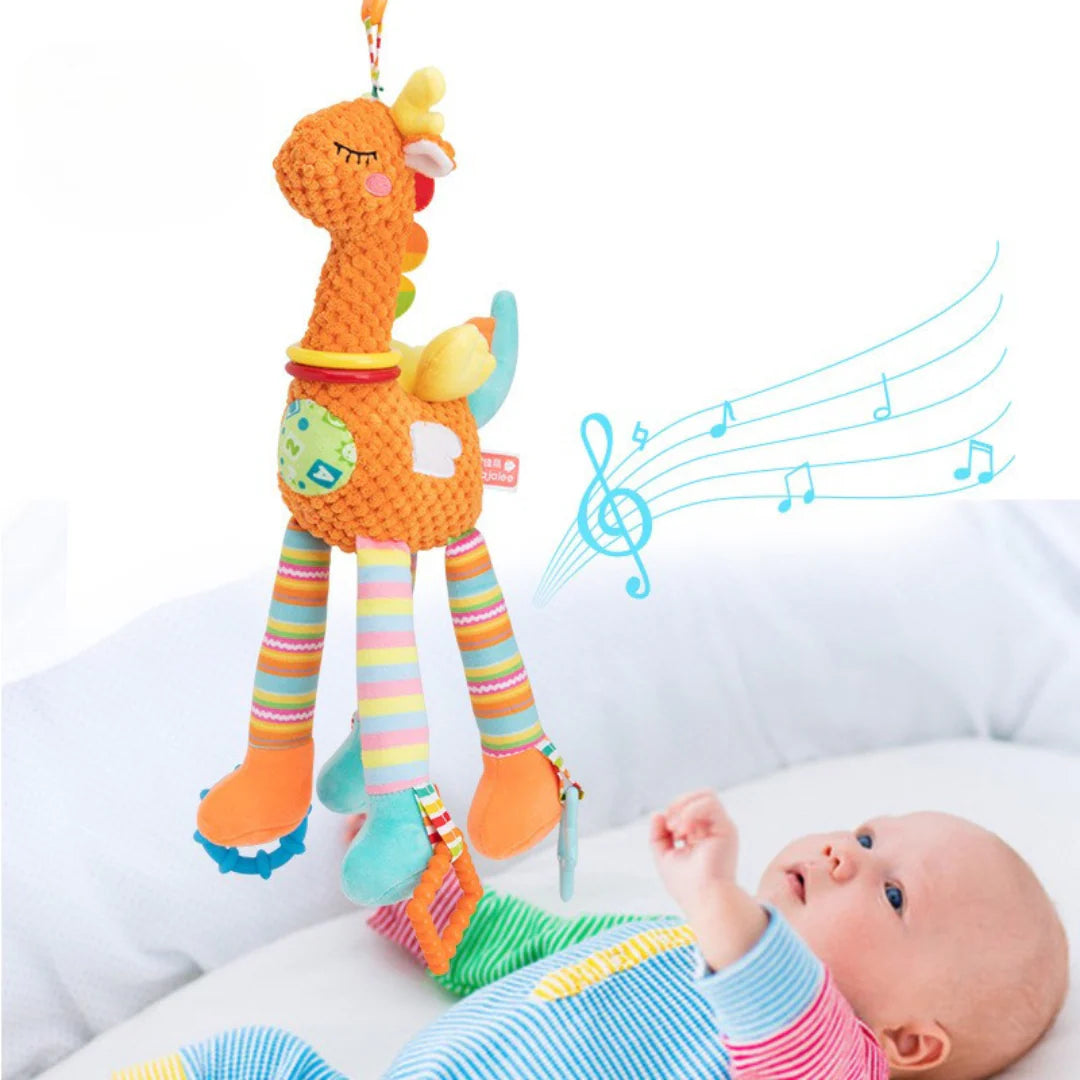 CuddleJoy Sensory Plush Toy for Babies