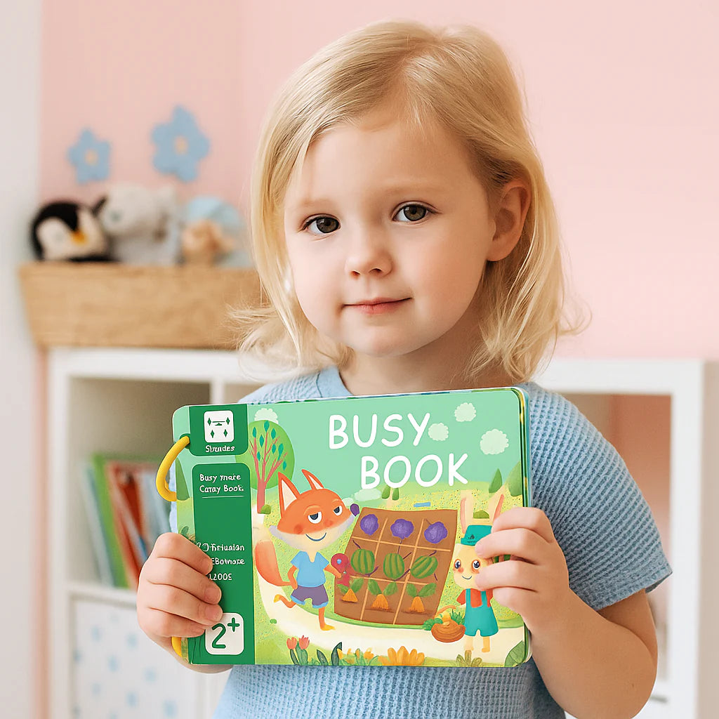 MindPlay Montessori Sensory Busy Book