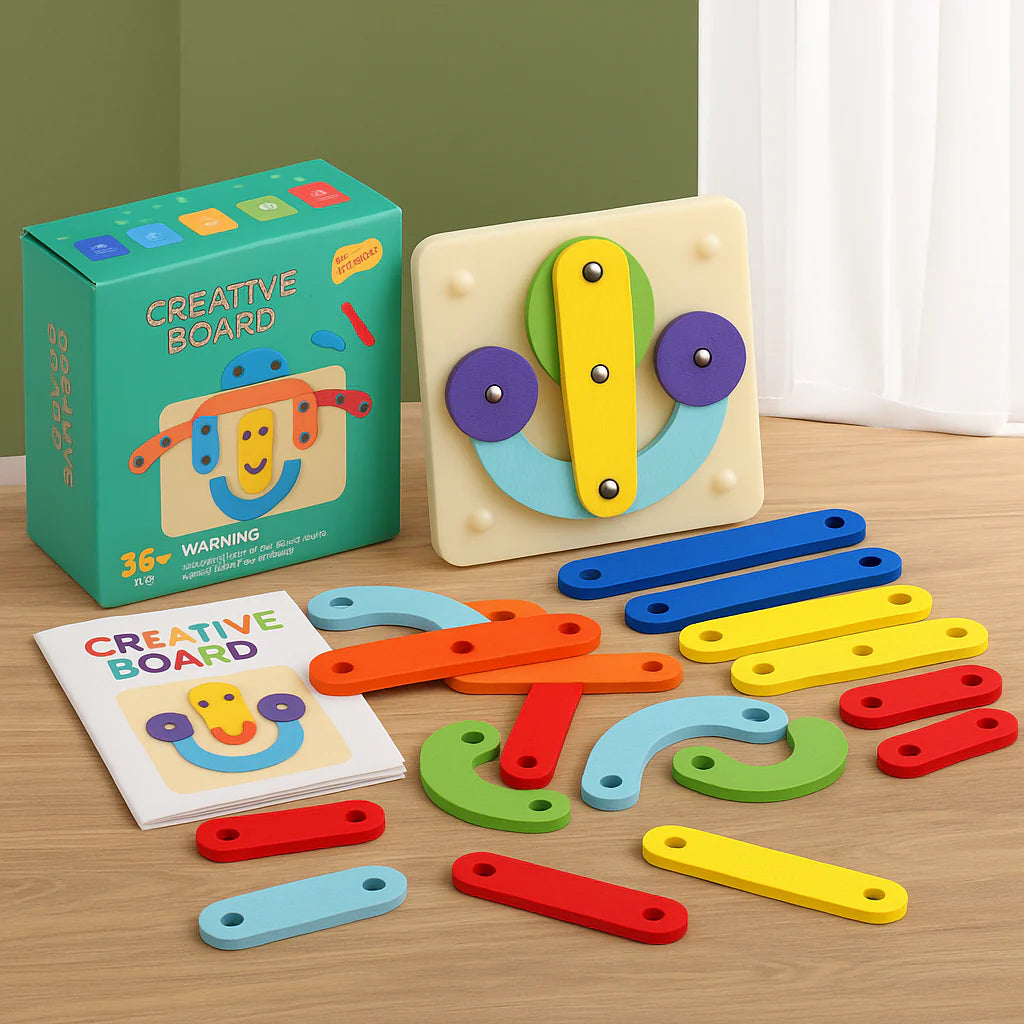 Learn & Play Letters, Numbers & Shapes Board