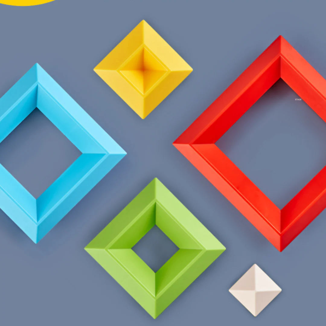 StackSmart Montessori Stacking Stones