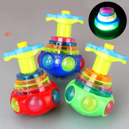 GlowSpin Luminous Spinning Top Toy