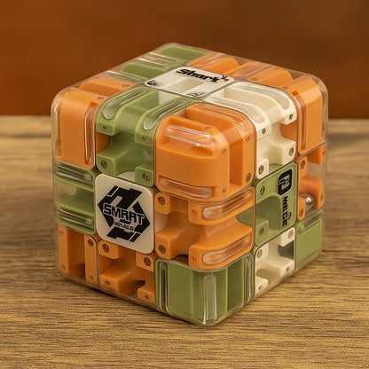 Labyrinth-Cube 3D Maze Puzzle