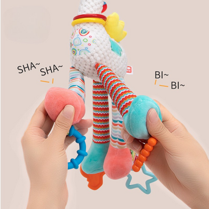 CuddleJoy Sensory Plush Toy for Babies