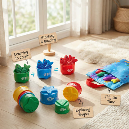 Magnetic Fishing Toy for Toddlers