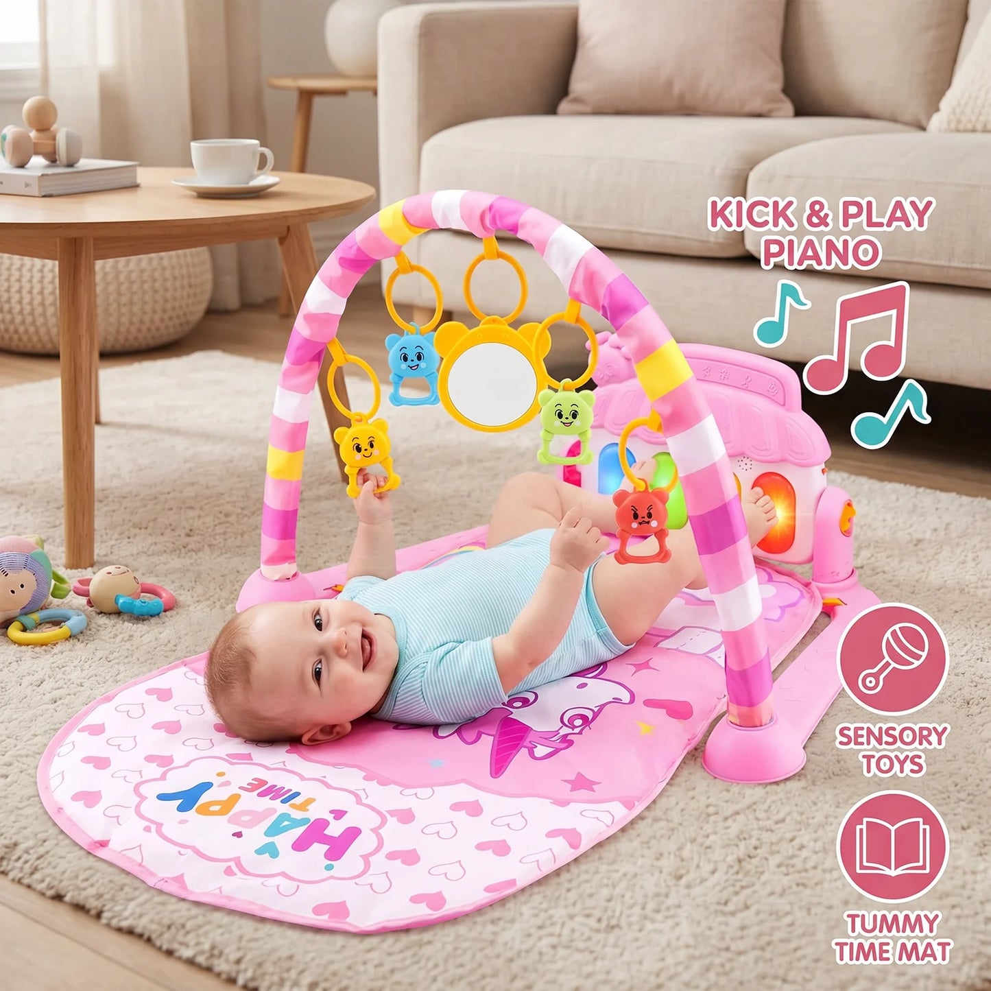Baby Piano Play Mat