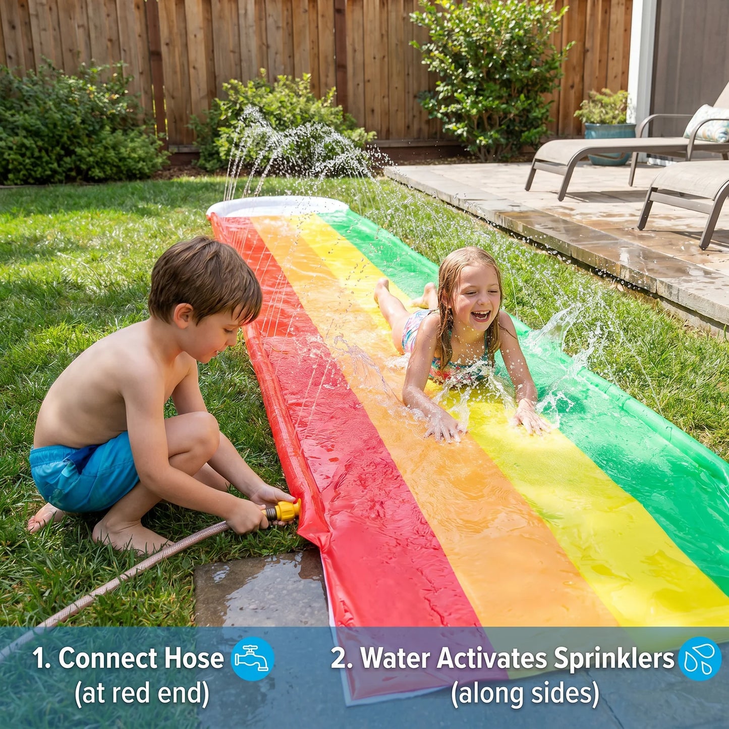 RainbowSplash Water Slide