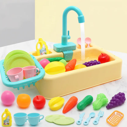 Real-Flow Toy Kitchen Sink