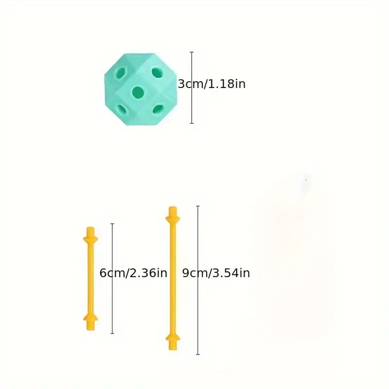 Shapelink ShapeLink Geometric Building Beads – Creative Construction Play ...
