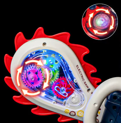Luminous Musical Chain-Saw Toy