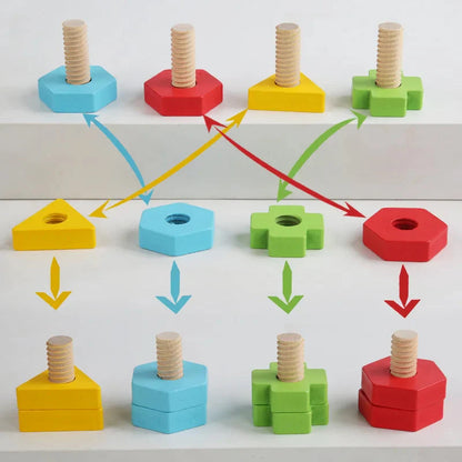 Montessori Twist & Build Set