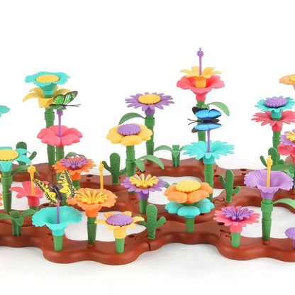 BloomCraft Flower Building Blocks Set