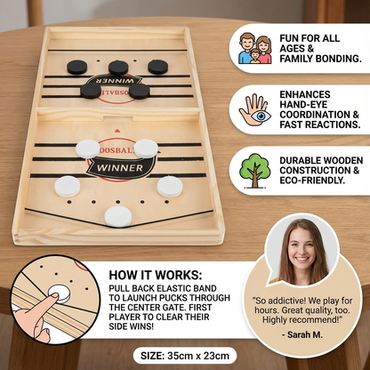Wooden Sling Shot Chess