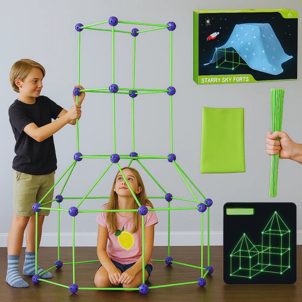 Glow-in-the-Dark Fort-Building Kit