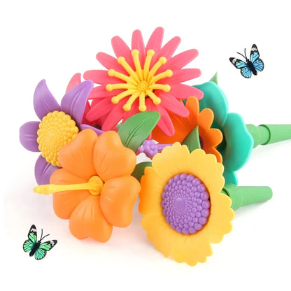 BloomCraft Flower Building Blocks Set