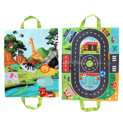 Road-Ready Plush Toy Car Set